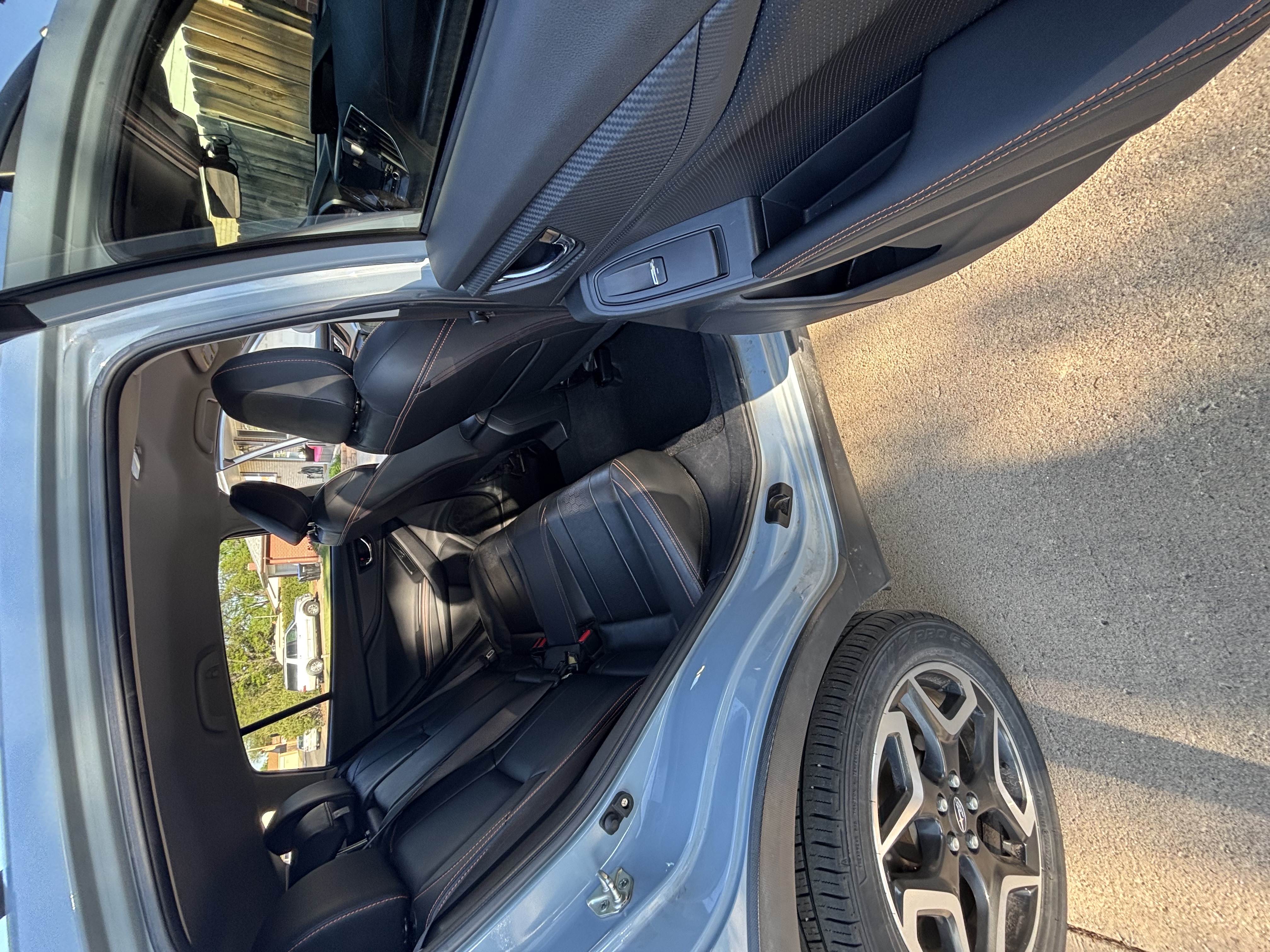 Back right door after detail